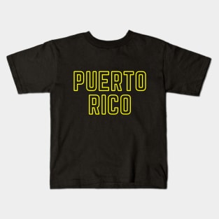 Puerto Rico Travel Tourist Kids T-Shirt